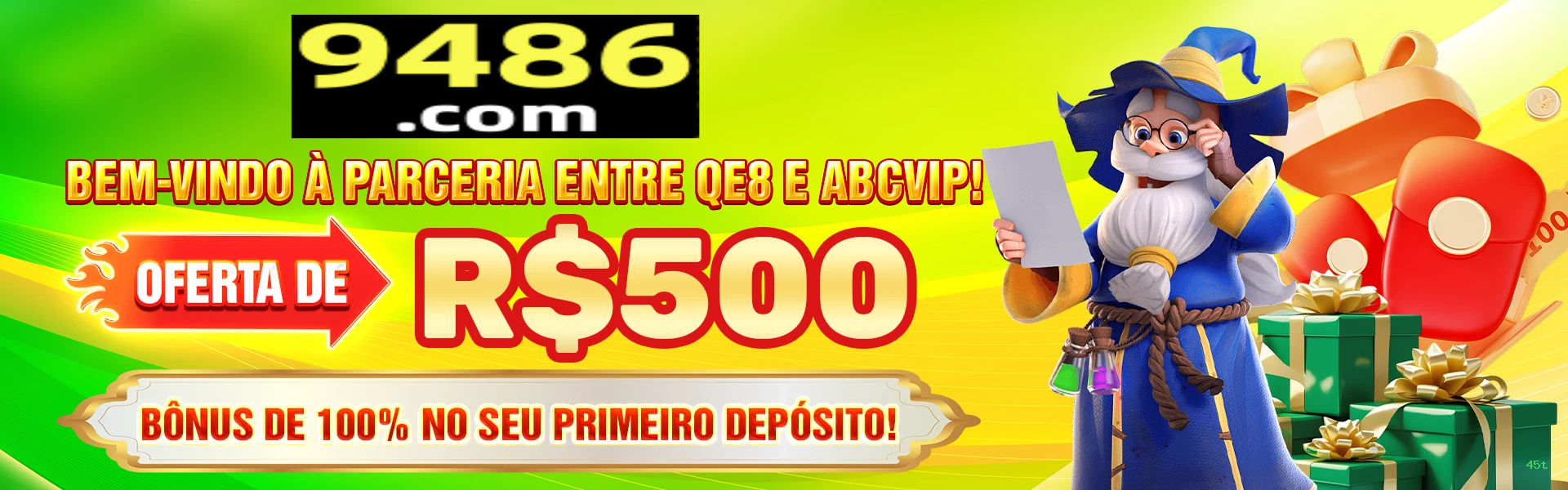 Imagem promocional da 45t mostrando a plataforma e suas vantagens